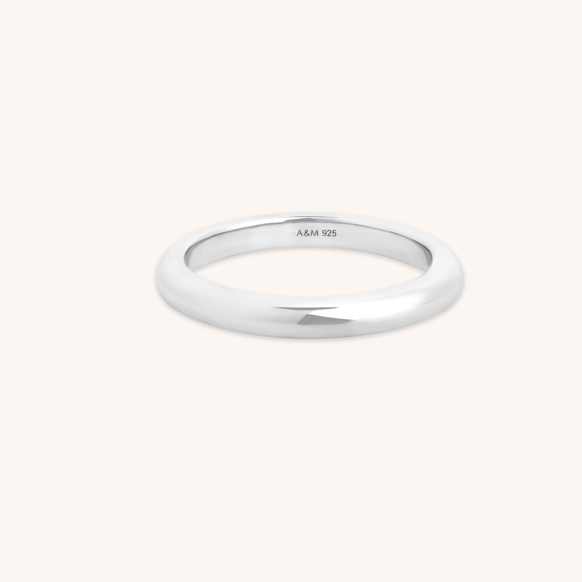 Essential Stacking Ring in Silver-Astrid &amp; Miyu