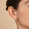 18k Rose Gold Plated Jewellery - Pear Crystal Stud Earrings in Rose Gold - Stud Earrings - Astrid &amp; Miyu