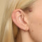 Earrings - Heart Huggies in Solid Gold - Huggies - Astrid &amp; Miyu