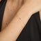 Bracelets - Heart Charm Double Chain Bracelet in Solid Gold - Charm Bracelets - Astrid &amp; Miyu