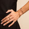 18k Gold Plated Jewellery - Love Heart Charm Bracelet in Gold - Charm Bracelets - Astrid &amp; Miyu