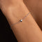 Bracelets - Love Heart Charm Bracelet in Silver - Charm Bracelets - Astrid &amp; Miyu