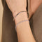 Bracelets - Heart Bezel Tennis Bracelet in Silver - Chain Bracelet - Astrid &amp; Miyu
