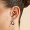 Shell Titanium Piercing Stud in Platinum-Astrid &amp; Miyu