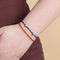 Carnelian July Beaded Bracelet in Solid White Gold-Astrid &amp; Miyu