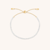 Topaz April Beaded Bracelet in Solid Gold-Astrid &amp; Miyu