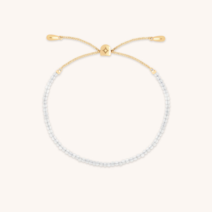 Topaz April Beaded Bracelet in Solid Gold-Astrid &amp; Miyu