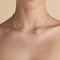 Topaz April Beaded Necklace in Solid Gold-Astrid &amp; Miyu