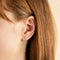 Lab Diamond & Pearl F&B Drop Studs-Astrid &amp; Miyu