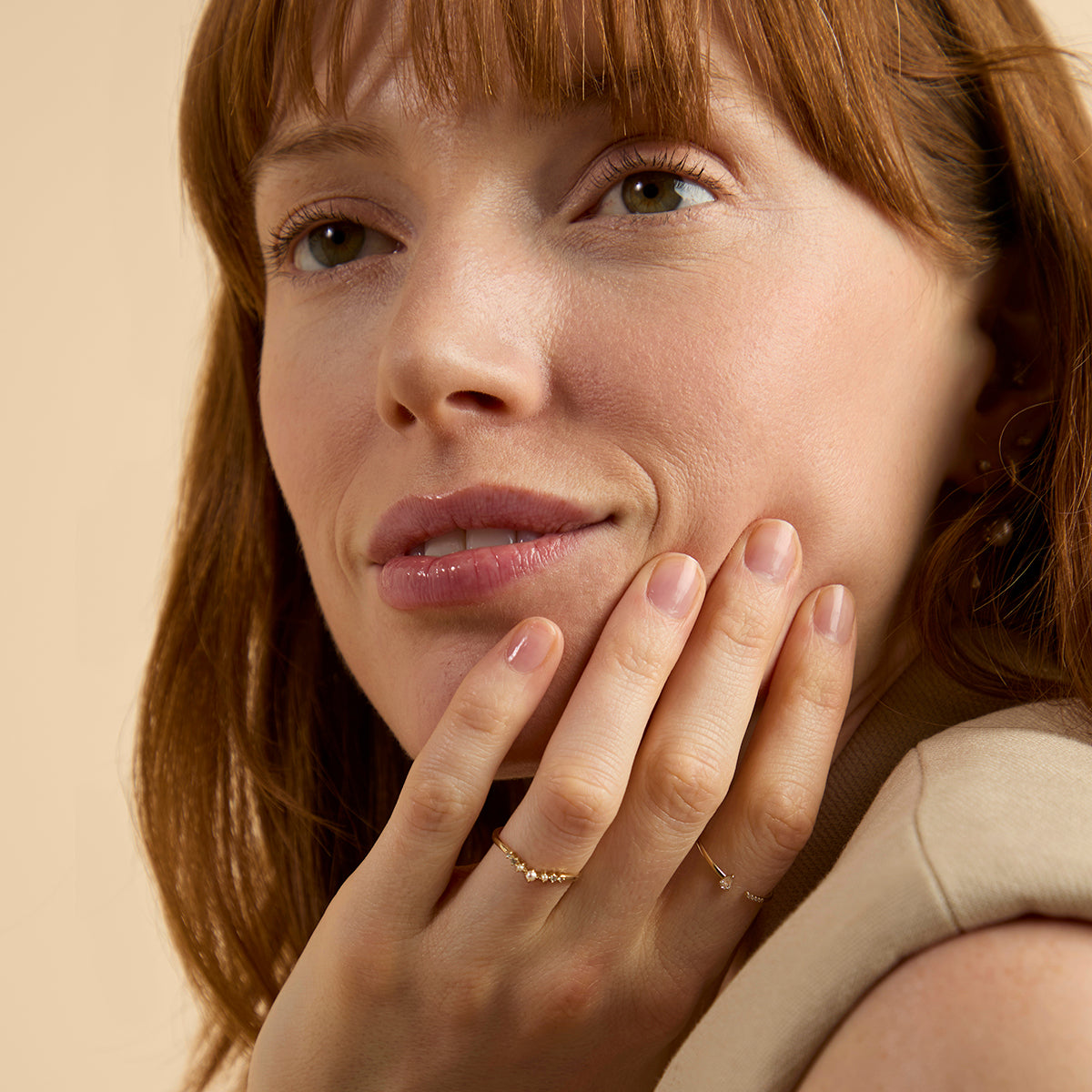 Lab Diamond & Pearl Ring-Astrid &amp; Miyu