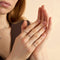 Lab Diamond & Pearl Ring-Astrid &amp; Miyu