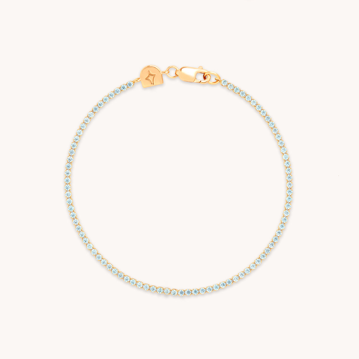 Blue Tennis Bracelet-Astrid &amp; Miyu