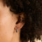 Molten Texture Opal Hoops-Astrid &amp; Miyu
