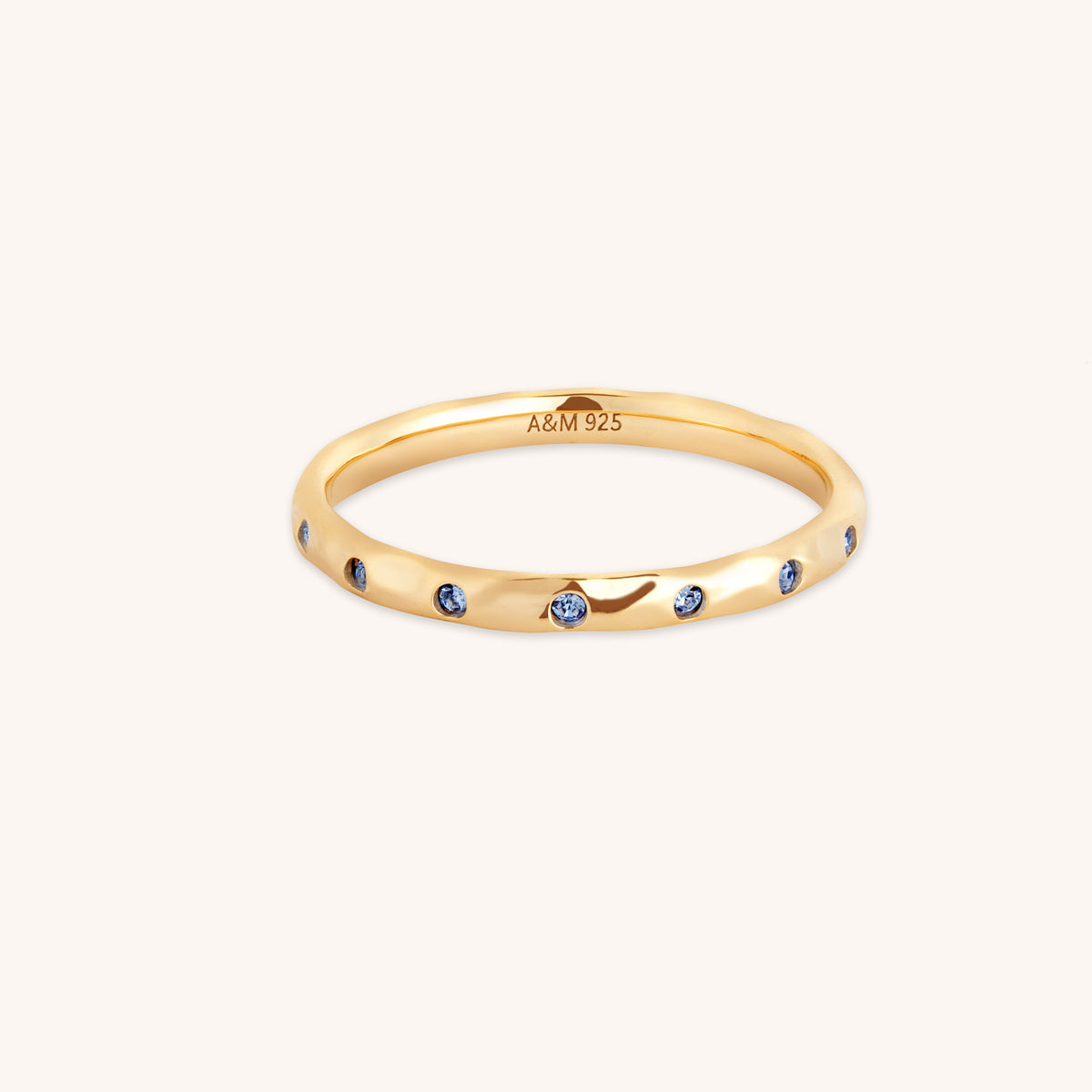 Molten Texture Opal Band Ring-Astrid &amp; Miyu