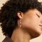 Pearl Chain Drop Studs-Astrid &amp; Miyu