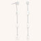 Pearl Chain Drop Studs-Astrid &amp; Miyu