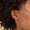 Pear Bezel Studs-Astrid &amp; Miyu