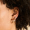 Pear Bezel Studs-Astrid &amp; Miyu