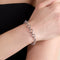 Molten Link Bracelet in Silver-Astrid &amp; Miyu