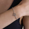 T-Bar Chain Bracelet in Silver-Astrid &amp; Miyu