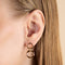 Molten Link Drop Studs in Gold-Astrid &amp; Miyu