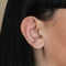 Molten Opal Rook Bar in Solid White Gold-Astrid &amp; Miyu