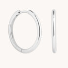 Essential Large Hoops in Silver-Astrid &amp; Miyu