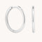 Essential Large Hoops in Silver-Astrid &amp; Miyu