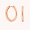 Essential Medium Hoops in Rose Gold-Astrid &amp; Miyu