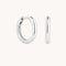 Essential Small Hoops in Silver-Astrid &amp; Miyu