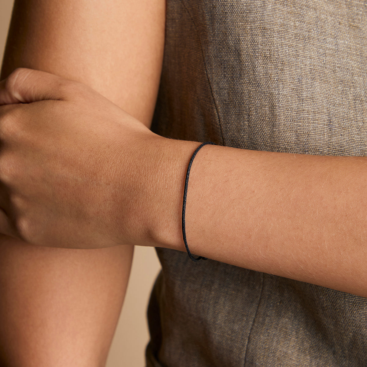 Story Strand Bracelet in Black-Astrid &amp; Miyu