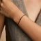 G Initial Click Charm in Solid Gold-Astrid &amp; Miyu