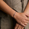 G Initial Click Charm in Solid White Gold-Astrid &amp; Miyu