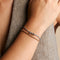 G Initial Click Charm in Solid White Gold-Astrid &amp; Miyu