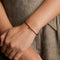 L Initial Click Charm in Solid Gold-Astrid &amp; Miyu