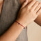 X Initial Click Charm in Solid White Gold-Astrid &amp; Miyu