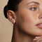 Molten Hoops in Solid Gold-Astrid &amp; Miyu