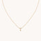 Opal Cluster Pendant in Solid Gold-Astrid &amp; Miyu