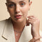 Molten Coin Pendant in Solid Gold-Astrid &amp; Miyu