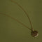 Molten Coin Pendant in Solid Gold-Astrid &amp; Miyu