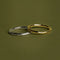 Molten Band Ring in Solid White Gold-Astrid &amp; Miyu