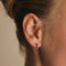 Molten Orbit Small Hoops in Silver-Astrid &amp; Miyu