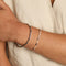 Molten Bangle in Silver-Astrid &amp; Miyu