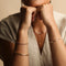 Molten Pearl Bracelet in Gold-Astrid &amp; Miyu