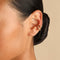 Molten Illusion Ear Cuff in Gold-Astrid &amp; Miyu