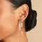 Molten Illusion Ear Cuff in Silver-Astrid &amp; Miyu