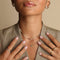 Molten Pearl Necklace in Gold-Astrid &amp; Miyu