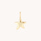 Star Charm 9k Gold-Astrid &amp; Miyu