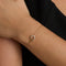 Orbit Crystal Pendant Bracelet in Gold-Astrid &amp; Miyu