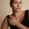 Orbit Crystal Pendant Bracelet in Gold-Astrid &amp; Miyu